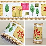 LoveFaye 故郷の樹自己接着壁紙ボーダーズ家庭装飾品 DIY 簡単 貼付シール 防水