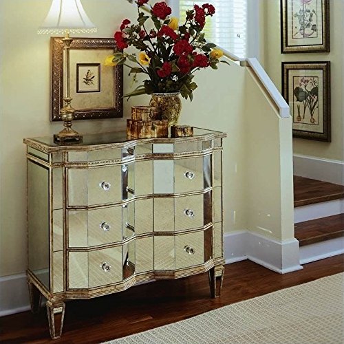 Hooker Furniture Preston Ridge Mirrored Three Drawer Chest