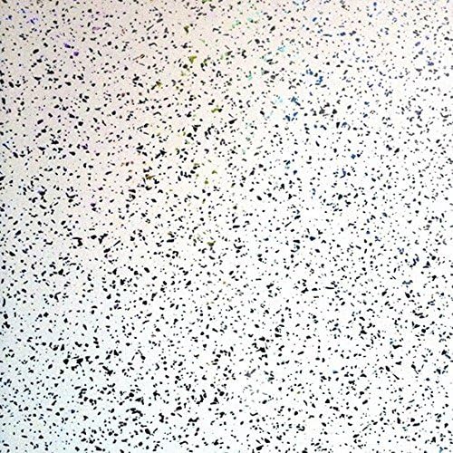 Platinum White Sparkle 8mm Diamond Wall Panels Bathroom Ceiling Panels Kitchen PVC Wet Wall Cladding (16 Pack) by DBS Bathrooms