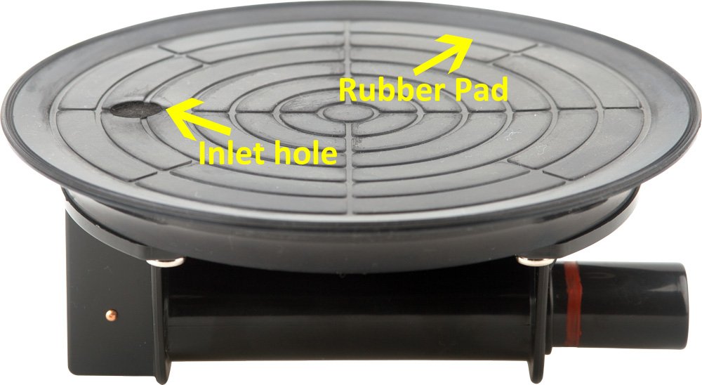 DAMO C10 10-Inch Concave Vacuum Suction Cups for Curved Glass ...