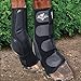 Professionals Choice Equine Ventech Slide Tec Skid Rear Leg Boot, Pair (13.5-Inch, Black)