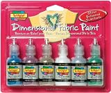 Scribbles Dimensional Fabric Paint 1 Ounce 6/Pkg-G - 638019