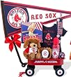 Boston Red Sox Baseball Radio Flyer Baby Wagon by Kara Nessian