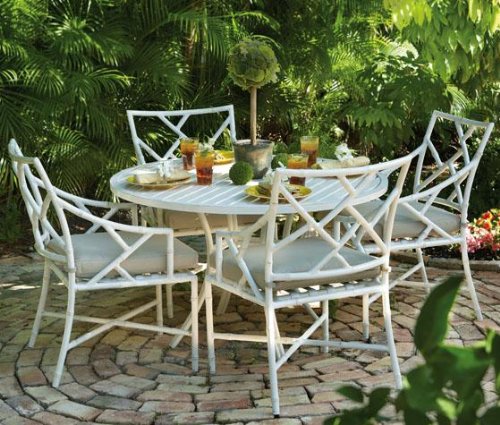 Caicos Five piece Dining FRENCH LINEN