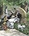 Photographic Prints of Governesses with children in a park, 1800s from North Wind
