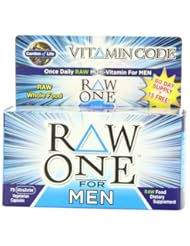 Garden of Life Vitamin Code Raw One for Men Nutritional Supplement, 75 Count