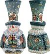 Frosty Carolers - Russian Handcarving Frosty Carolers - Russian Handcarving