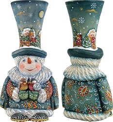 Frosty Carolers - Russian Handcarving
