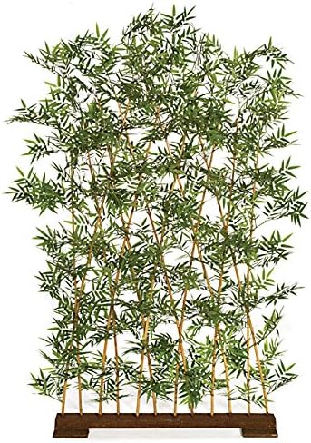 Autograph Foliages W-110010 70 x 39.5 in. Bamboo Fence, Tutone Green