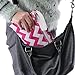 ilovebaby Child Car Seat Storage Bag with Shoulder Strap Perfect for Travel and Airport Checking, Really Light 227grams,(Rose Red)