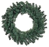 Pack of 6 Canadian Pine Artificial Christmas Wreaths 24 - Unlit