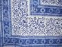 Rajasthan Block Print Tablecloth-60 x 60 Square-Lovely