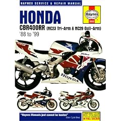 Honda CBR400RR (NC29) GullArm 1990-99 Service and Repair Manual
