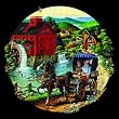 A Road to a Friend 500pc Jigsaw Puzzle by Tom Antonishak