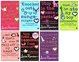 Louise Rennison Georgia Nicolson : 7 books (Stop in the Name of Pants / Are These my Basoomas I See Before Me / And That's When It Fell Off In My Hand / Then He Ate My Boy Entrancers / Luuurve Is A Many Trousered Thing... / Knocked Out By My Nunga-Nungas