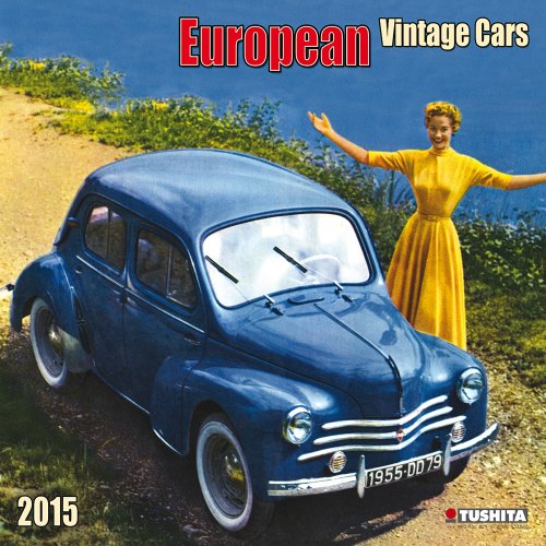 European Vintage Cars (Media Illustration)