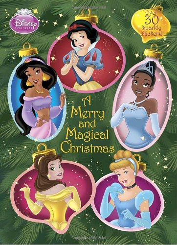 A Merry and Magical Christmas (Disney Princess) (Glitter Sticker Book)