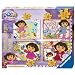 Ravensburger Dora The Explorer 4 In A Box Jigsaw Puzzles
