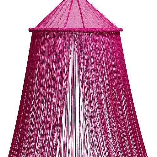Bacati Fuschia (Hot Pink) String Bed Canopy