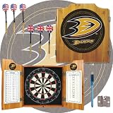 NHL Anaheim Ducks Dart Cabinet