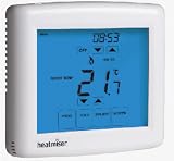 Touchscreen Programmable Thermostat With Hot Water Output - Heatmiser Prt/hwts