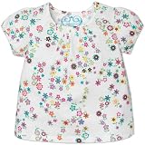 The Childrens Place tops White Sweet Pleat Tee