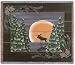 Moonlight Moose Throw - 70 x 54 Blanket/Throw