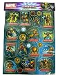 Marvel Heroes stickers- Wolverine personalized sticker sheet