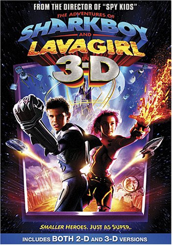 CD-Charts  DVD : The Adventures of Sharkboy and Lavagirl in 3-D