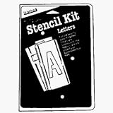 C. H. Hanson 10323 Letter Stencil Set