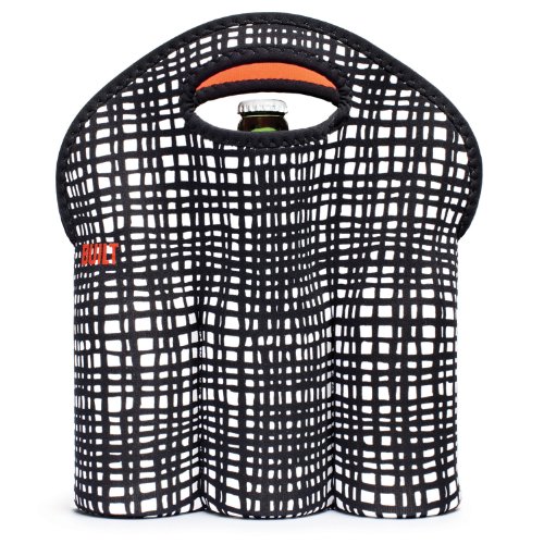 Built Neoprene 6-Pack Tote - City Grid