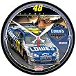 Jimmie Johnson NASCAR Driver Round Wall Clock