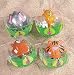12-Pack Inflatable Clear Jungle Zoo Animal Beach Balls