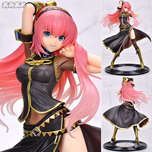Rosy Women Volcaloid Megurine Luka Lovely Girl Pvc Action Figure Collection Model Toys Doll 23Cm