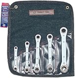 Wright Tool #9430 5-Piece Metric Ratcheting Box Wrench Set [並行輸入品]