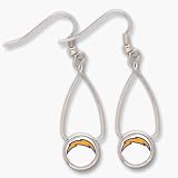 San Diego Chargers French Loop Dangle Earrings