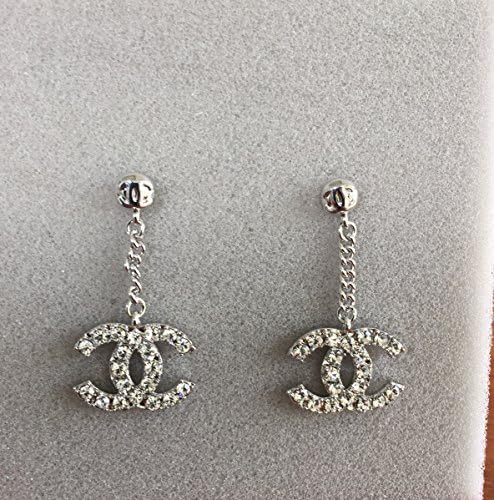 Sunny Jewelry Women's Korean Style Metal Earrings (chain silver)