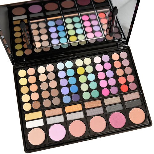 IQ Natural Makeup 78 Piece 78 piece makeup palette. IQ Natural Makeup 78 Piece