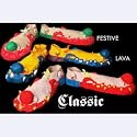 disc Clown Feet - Halloween Blacklight - Lava (B3202)