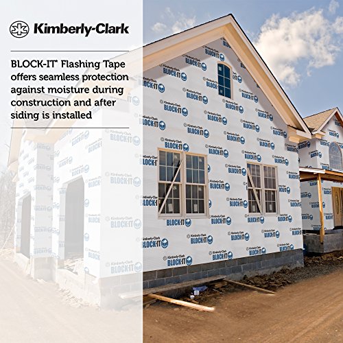 KimberlyClark 44173 BlockIt Straight Flashing Tape, Compatible with