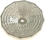Paderno World Cuisine Sieve for 5-Quart Tin Food Mill with 3/32-Inch Perforations