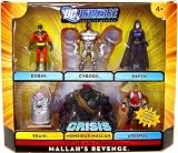 DC Universe Infinite Heroes Crisis Exclusive Action Figure 6-Pack Mallah's Revenge (Robin, Cyborg, Raven, Brain. Arsenal and Monsieur Mallah)