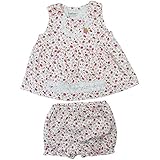 【H28年春物】(日本製) Pample Mousse(パンプルムース) ミニドビーいちごPt苺付きミルキースーツ 90cm/OW NO.DP-61407