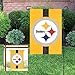 Party Animal Pittsburgh Steelers Garden Flag Gold