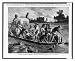 Historic Print (S): Western sketches - a freshet in the Red River, Texas / Hoskin ; drawn by Frenzeny and Ta