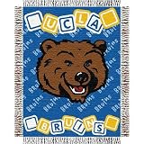 College Triple Woven Jacquard Throw - UCLA