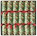 Caspari Celebration Crackers, 12-1/2-Inch, Holly