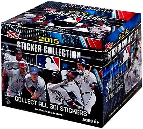 MLB 2015 MLB Sticker Collection Box
