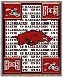 Univ of Arkansas Go Razorback - 69 x 48 Blanket/Throw - Arkansas Razorbacks