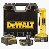 DEWALT DW960K-2 Heavy-Duty 3/8-Inch 18-Volt Ni-Cad Cordless Right Angle Drill